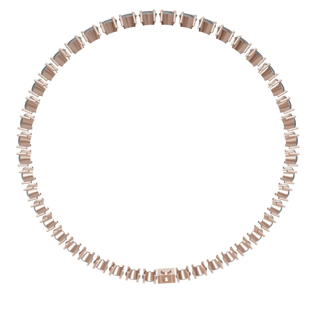 Illustrative 3D model of The Line Bracelet